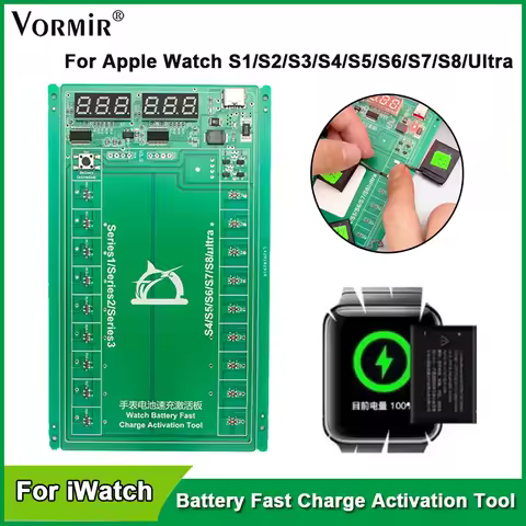 Watch Battery Activation Board for Apple Watch S1 S2 S3 S4 S5 S6 S7 S8 One -Click Fast Charge Activa