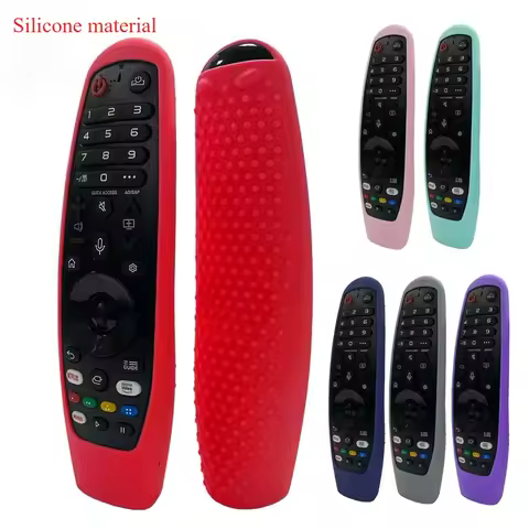 1/2pcs Silicone Protective Case for LG AN-MR600 MR650 MR18BA MR19BA MR20GA Magic Remote Control Cove