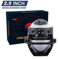 Jipata-798 ไฟหน้ารถยนต์ Bi led 3 นิ้ว/2.5 นิ้ว ไฟหน้า led h4 H7 9005 9006 หลอดไฟ หลอด สําหรับรถยนต์