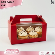 Cupcake Cupcake Cup Cake Box/ Muffin Box/ Gable Roll Box/