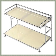 ( S U Z B )1 PCS 2 Tier Bathroom Makeup Organizer Storage Shelf for Bedroom