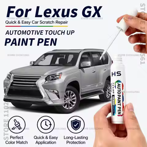 For 2002-2025 Lexus GX Atomic Silver Caviar Incognito Eminent White Pearl Earth Car Paint Repair Pen