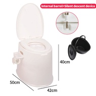 MILE Movable Portable Toilet Bowl Pregnant Women Toilet Mobile Toilet Tandas Duduk Non-slip 便携式马桶