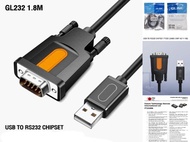 สาย USB to RS232 Serial Port GLINK รุ่น GL-232 สายแปลง USB เป็น RS232 ทำให้ง่ายต่อการเชื่อมต่อ
