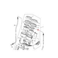 Reflector InnerRing Km Speedo Meter Scorpio Rxking 5Bp-H353L-00 RareKiri