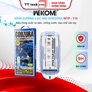 WK Godzura WTP - 115 6D tempered glass Clear transparent, curved design, limited fingerprints