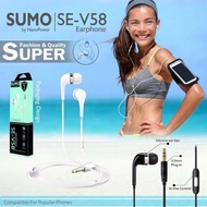 Sumo Classic Earphone with Microphone (SE-V58)