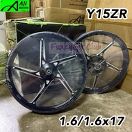 Y15ZR Y16ZR AJI RACING FG511 FORGED SPORT RIM BLACK 1.6/1.6 Y15 Y16 PNP