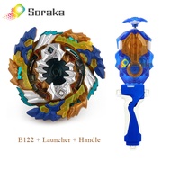 Soraka Beyblade Burst Starter Set B-122 Geist Fafnir.8'.Ab Within Launcher Handle For Kid Boy