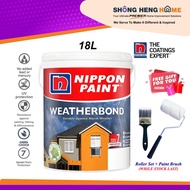 18L Nippon Paint Weatherbond (WB) - Exterior Walls Color Option - AnyColors PM Code