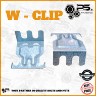 W CLIP | METAL FURRING CLIP | W CLIP FOR METAL FURRING WALL CLIP | SOLD PER 10PCS | PST ONLINE