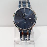 Jam Tangan Pria Mirage 8734 Biru List Silver