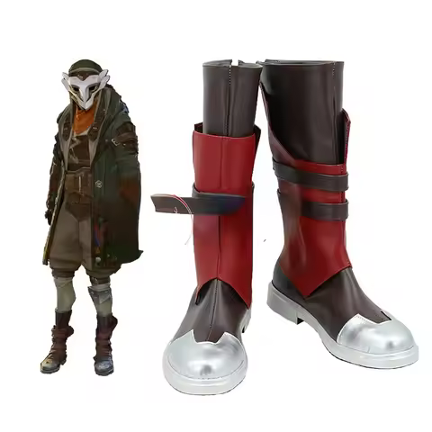 LOL Arcane Ekko Cosplay Shoes Boots Halloween Cosplay Costume Accessory
