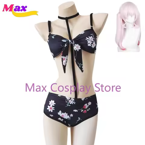 Max Cos Blue Archive Shimoe Koharu & Wakaba Hinata Swimsuit Cosplay Costume Female Halo Halloween Co