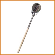 ◸ UCHOOZ Extra Long Sandok Wood Handle Ladle for Big Cooking