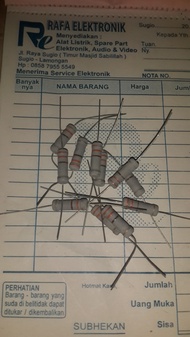 Resistor 2watt 330 ohm