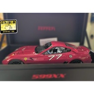 MR 1/18 FERRARI FERRARI 599XX F1 FERRARI Driver Slightly Defective