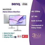 BenQ MA320UG I 32" 4K 120Hz Nano Gloss Monitor I Made for Mac I 96W USB-C I HDMI I Windows I Daisy C
