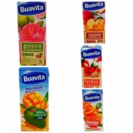 Buavita Jus Buah kemasan 250ml Apel/ Guava / Lychee / Orange / Mango