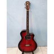Yamaha Electric Acoustic Guitar Type Apx 500 sunkay trusrod sunburst eq 7545. Color