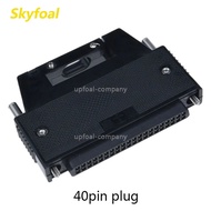 A6CON1,40PIN connector,for Omron,Mitsubishi,PLC module,40-pin plug