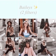 BAILEYS (2 FILTERS) l Lightroom Mobile Preset