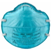 3M™ Medical Respirator 1860s, N95, Turquoise, Small