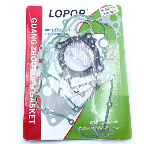 Motorcycle Engine Cylinder Cover Overhaul Pad Gasket Set For CRF250 CRF250R 2004-2009 CRF250X 2004-2