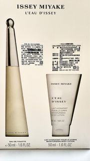 三宅一生 ISSEY MIYAKE 一生之水女性淡香水+保濕乳
