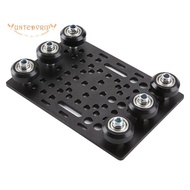 V-Slot Gantry Set 20-80mm Gantry Plate with Wheels for V-Slot Aluminum Profiles CNC Router and 3D Pr