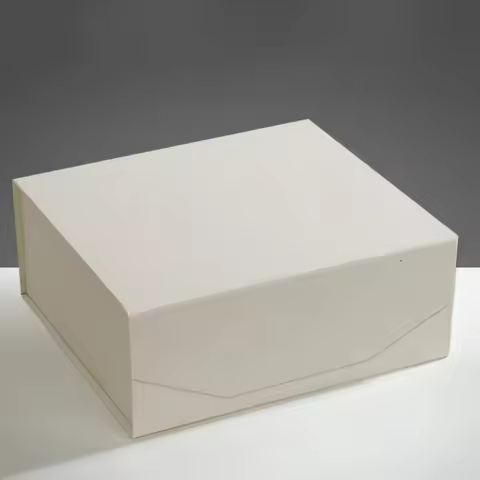 37cm*30cm*12.5cm Magnetic Lid Box Foldable Ribbon Packing Boxes Color Gift Box for Presents Birthday