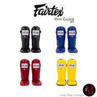 สนับแข้ง Fairtex Muay Thai Kickboxing Shin Guards - "SP3" In-Step Double Padded Protector (Syntek Le