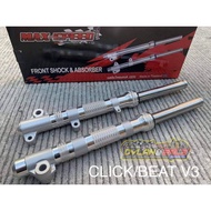 LIGHTEN FRONT SHOCK FOR AEROX / NMAX / WAVE 125 / BEAT / CLICK  / SNIPER 150 / RAIDER 150 MAX-SPEED