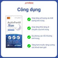 Activ Fertil Man Pills Support Increase Sperm Quality, Enhance Male Reproductive Health
