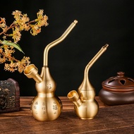 Pure Brass Nozzle Powerful Filter Pipe Pipe Hookah Portable Mini Type Fuzi Gourd Hookah Pipe Ornamen