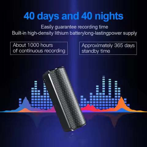 40Days Original Mini Pen Voice Record 8/16/32GB Professional Activated Digital Voice Recorder Audio 