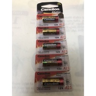 12V A23 Camelion Battery for Rolling Door Key, Wireless Bell, Oto Key (Blister of 5)