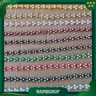 MATA Ant Eye Plastic Chain 1 Yard 91cm Three-Eye Diamond/ Ant Gem/ 3-Eye Plastic Crystal Rail Diamon