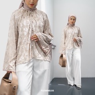 FLOWNELSS - Azzura Top | 3 Looks Top | 3 Ways Top | Raya Collection