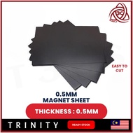 0.5MM Thickness / Sheet A3 / A4 / A5 / Large - All Size Magnet Magnetic Sheet Paper / Fridge Convert