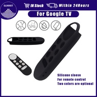 Waterproof Shockproof Silicone Case for Chromecast with Google TV 2020 Voice Anti-slip Remote Cover