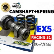 ESPADA HONDA EX5 HP / EX5 DREAM RACING CAMSHAFT S1 SERIES CAM + VALVE SPRING SET (STD-53MM) ESPADA C
