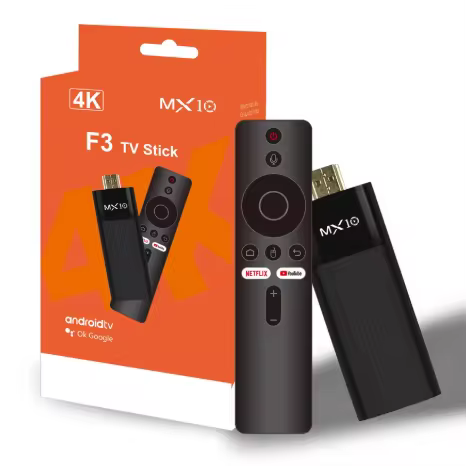 MX10 F3 TV Stick 4K Android 13.0 TV Stick Allwinner H313 2.4G&5G Wifi 2GB 16GB TV Stick 4K Home Thea