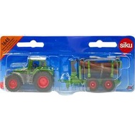 【3C小苑】SU1645 正版 德國 SIKU 木材搬運車 小汽車 農業用車 模型 工程車 拖車 模型車 生日 禮物