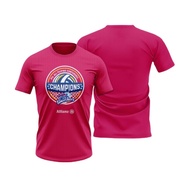 Creamline Cool Smashers PVL Tee Shirt Pink Team Logo Round Neck Jersey