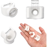 3/4 Inch Pipe Clamps, 50 Pack 20 mm PEX Clips Hangers Plastic Pipe Clamps Tools U Hook PEX Clamps PV