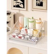 Cup Storage Rack Desktop Layered Water Cup Rack Tea Cup Coffee Cup Household Cup Rack Organizer Rack