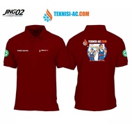 J02-TECHNICAL POLOSHIRT- SAFETY FIRST FREE NAME - CLOTHES WITH MANY TECHNICIAN MOTIFS - SAFETY FIRST