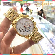 Đồng hồ Nam Aolix AL7049G chạy 6 kim thể thao kính sapphire chống xước chống nước 3ATM