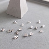 Silver earring pin, 925 Silver earring pin TuNa Silver earring